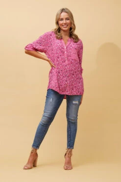 ROSETTA FLORAL SEQUIN DETAIL TOP -Femme Connection Sales 99cd118de2c3591a982eb58fa0af34d4
