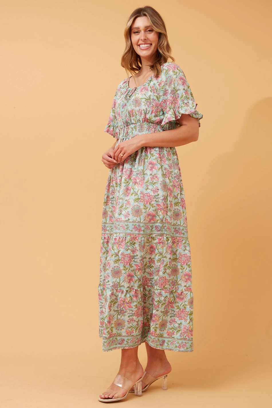ORIETTA FLORAL MAXI DRESS 8 ORIETTA FLORAL MAXI DRESS - Image 6