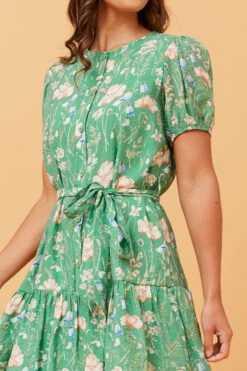 PACITA FLORAL SHORT DRESS -Femme Connection Sales 9c88a70cfbdc302c0eb3d6756d67d9a9