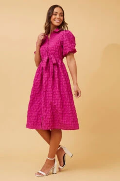 MEMPHIS CHECK PATTERN SHIRT DRESS -Femme Connection Sales 9cfb230eec120c33ea3103a5b5f9ae93