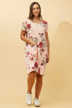 MESSINA FLORAL LINEN SHORT DRESS -Femme Connection Sales 9d2b6bf0ef16b7e894ea16343bf777ef abbb1494 540a 4728 86eb e6bce566711e