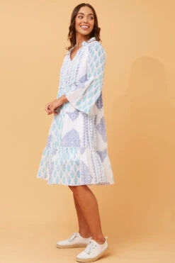 PAGET BOHO TIERED SHORT DRESS -Femme Connection Sales 9d303883a249e76dc36e01ccb56f5c28