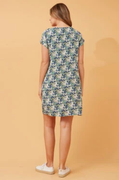 PAULA FLORAL PRINT SHIFT DRESS -Femme Connection Sales 9d59d74bb2cd454be43de3886995139e