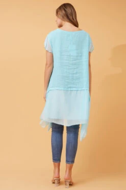 DAYA DOUBLE LAYER LINEN TOP -Femme Connection Sales 9d6293309f25d917b8a68018f0882ace