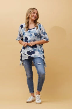 DOUBLE LAYER ASYMMETRICAL HEM TOP -Femme Connection Sales 9da48aaaded6e38c4794813b51ca92d5