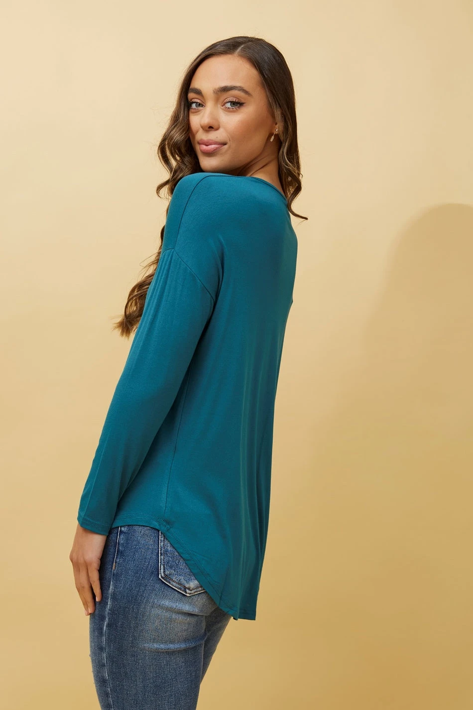 EVA LONG SLEEVE STAR PRINT TOP 18 EVA LONG SLEEVE STAR PRINT TOP - Image 16