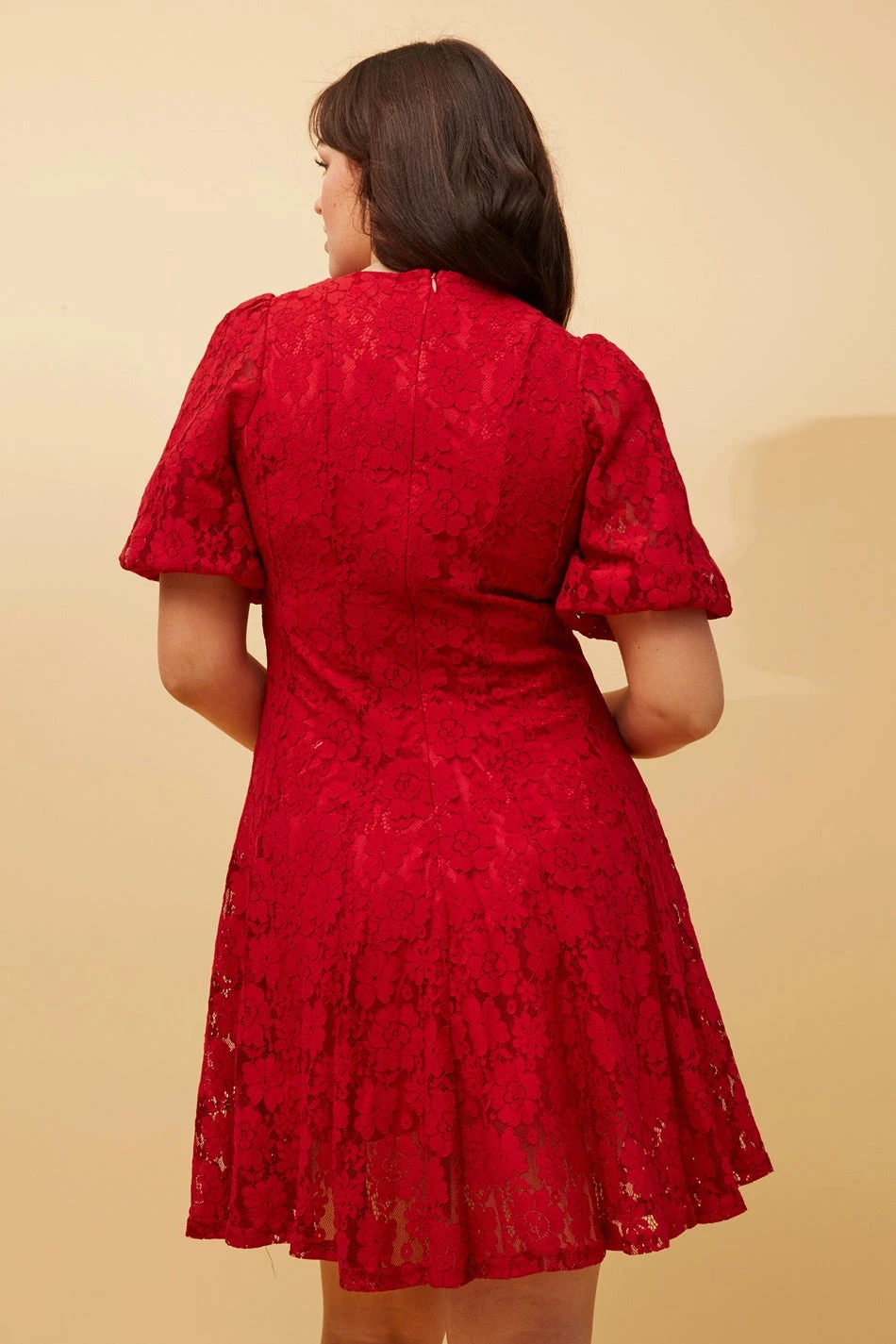 OLETI FLORAL LACE SHORT DRESS 9 OLETI FLORAL LACE SHORT DRESS - Image 7