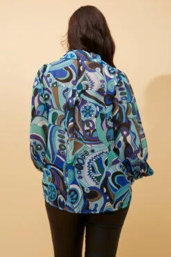 BELLE LONG BALLOON SLEEVE SHIRT -Femme Connection Sales 9fae57aad4438a1d192b90e561c8181d