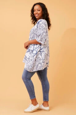 CIA PAISLEY BOHO TUNIC TOP 26 CIA PAISLEY BOHO TUNIC TOP -Femme Connection Sales 9ffef298a72195e17c8ff2a80e5c81e9