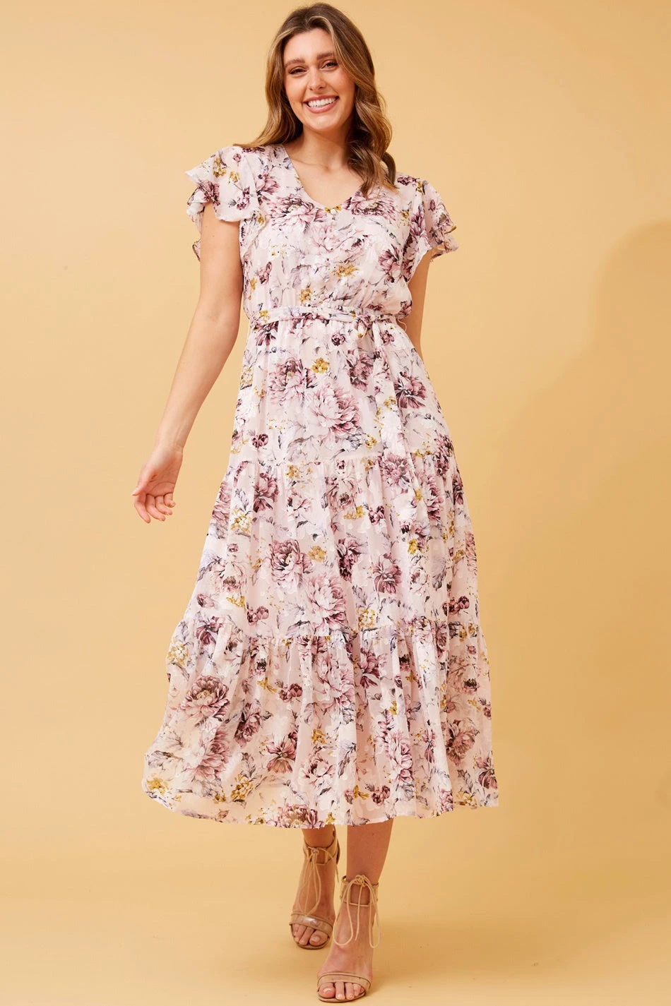 YASMIN FLORAL TIERED MAXI DRESS 3 YASMIN FLORAL TIERED MAXI DRESS