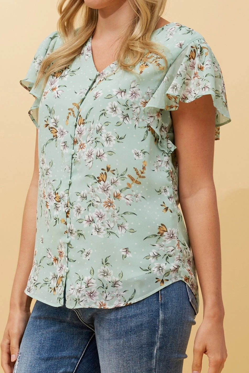 ROMY FLORAL BLOUSE 4 ROMY FLORAL BLOUSE - Image 2