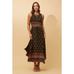 ALLY PAISLEY BOHO MAXI DRESS 15 ALLY PAISLEY BOHO MAXI DRESS -Femme Connection Sales a19c029cf046924509072be486001363