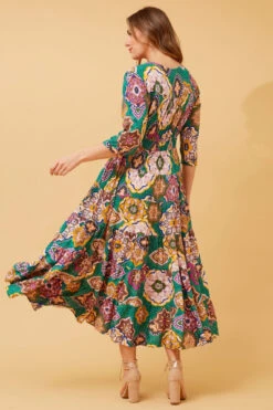 BAHAMAS FLORAL BOHO MAXI DRESS -Femme Connection Sales a1d3b070235195727c58aa1e8abd6d44