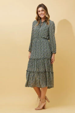 Stella MELA DITSY FLORAL MIDI DRESS -Femme Connection Sales a24b907c2dbe1bca96a9eb106e2515b9