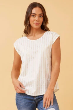 SHELLY FOIL PRINT SHELL TOP 20 SHELLY FOIL PRINT SHELL TOP -Femme Connection Sales a2ef93a6753e34a39c71db3b5c889006 8a126093 6adb 4e67 bc4a 44df49586a46