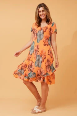 ELECTRA DOUBLE LAYER FLORAL DRESS -Femme Connection Sales a3d844a9cca10c144deba68cb4562b62 abfcf6cb 7fed 4115 a5c6 90766cada5a6