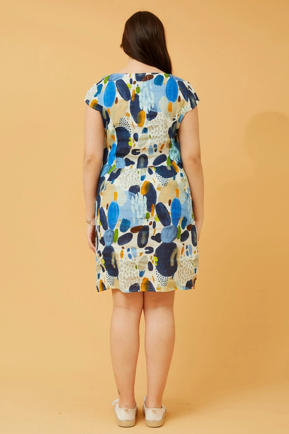 JOYA LINEN SHORT DRESS 8 JOYA LINEN SHORT DRESS - Image 6