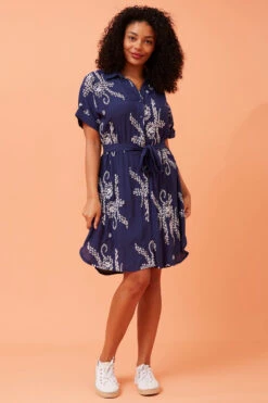 ETHEL EMBROIDERED SHORT DRESS -Femme Connection Sales a4894a08acb19322a6e7e88ca1655a8b