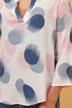 Stella SPICY POLKA DOT BLOUSE -Femme Connection Sales a6c74f50e1cea9f0266b048a95d9ab59