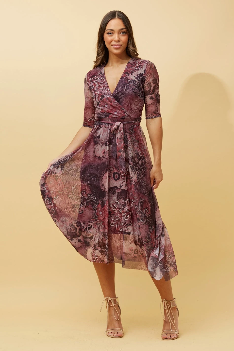 LUELLA FLORAL MIDI DRESS 6 LUELLA FLORAL MIDI DRESS - Image 4