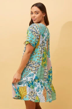 HONDA PAISLEY BOHO BABYDOLL DRESS -Femme Connection Sales a74d9b518ffb81f887e19813f08b4d2a