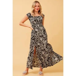 ROBIN FLORAL BOHO MAXI DRESS -Femme Connection Sales a83fb12c970410b667f554bd895be08e
