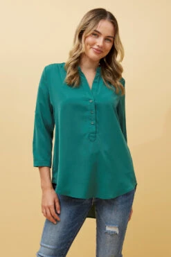 ROMINA SOLID BLOUSE -Femme Connection Sales a9d26967ca2fe22be1ba7aed4aa92049