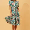 MARIELLA FLORAL MIDI DRESS