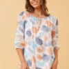 ANDREA ABSTRACT PRINT TOP 2 ANDREA ABSTRACT PRINT TOP -Femme Connection Sales ab479c88399c2ddb7c2b38a42900edf5