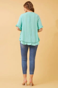 JAYDON LACE TRIM TOP 36 JAYDON LACE TRIM TOP -Femme Connection Sales ab93ad51e9b303ccffb5f67583a2a0d5