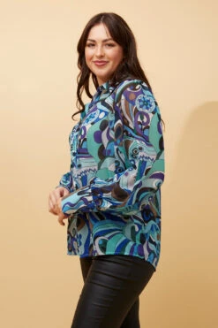 BELLE LONG BALLOON SLEEVE SHIRT -Femme Connection Sales ac66544e84d74f2255639dfe5058cf65