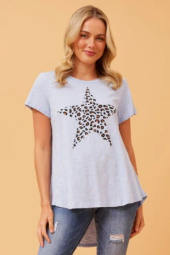 CG WILD ANIMAL STAR TEE -Femme Connection Sales ae488b0d4040ca983f29aa4aaf8b47dc