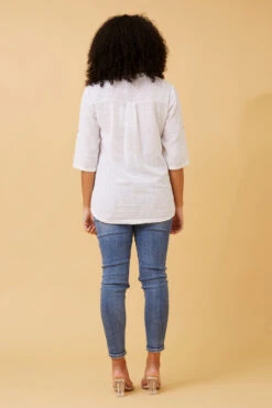 KAI FLORAL EMBROIDERY DETAIL TOP -Femme Connection Sales ae53cf14a287ad8e354d6f852a5bdb0a