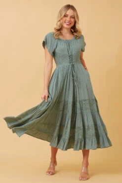 GILLIAN MIDI DRESS -Femme Connection Sales ae9d35a10a710ffe6629d6af15a926a9