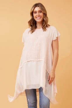 DAYA DOUBLE LAYER LINEN TOP -Femme Connection Sales af8715205af142ac04d7b84111a4fe24