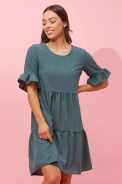 TIERED BABYDOLL DRESS -Femme Connection Sales b0579a904d2baa95abd800c31a26d15f