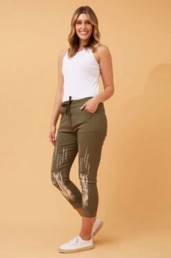 JANJA EMBELLISHED JOGGERS 30 JANJA EMBELLISHED JOGGERS -Femme Connection Sales b14b0b6a542e76b614c62062f2341af3