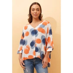 ASHER OVERSIZED POLKA DOT TOP -Femme Connection Sales b1ad1f8bbe8a598cd5ec5fb6de78e105