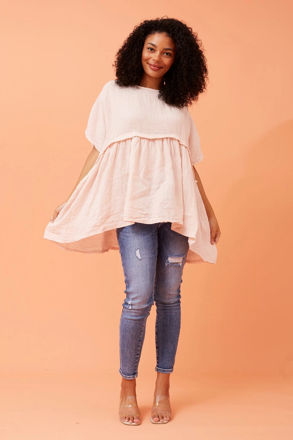 FAYOLA OVERSIZED LINEN TOP 18 FAYOLA OVERSIZED LINEN TOP - Image 16
