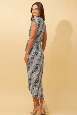 ZANDA FLORAL MIDI DRESS -Femme Connection Sales b2130a1b21409d979651b0bef7db54b7