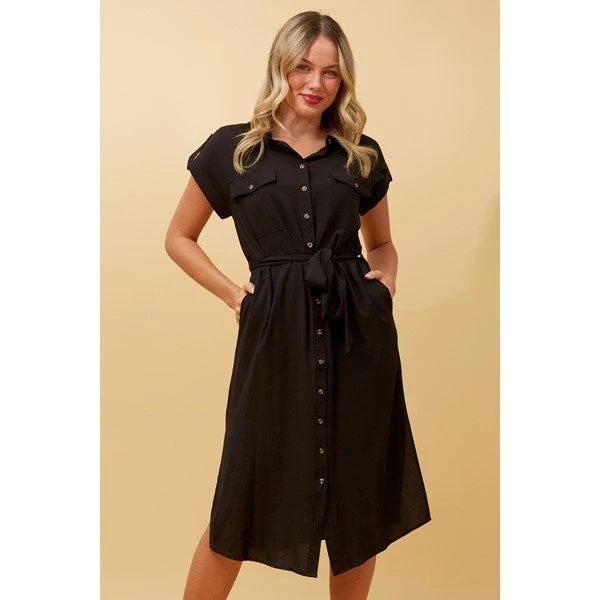 ORIANA UTILITY SHIRT DRESS 15 ORIANA UTILITY SHIRT DRESS - Image 13