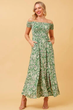 ROBIN FLORAL BOHO MAXI DRESS