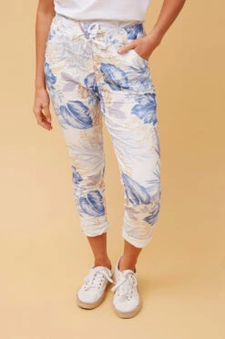 JANJA TROPICAL PRINT JOGGERS 18 JANJA TROPICAL PRINT JOGGERS -Femme Connection Sales b58bd4b2975e8787742573e42e2e9429