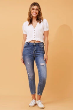 JAZELLA CROP TOP -Femme Connection Sales b613ed307f765e47244052fa8b0ed655