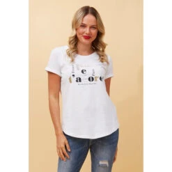 ASTRA GRAPHIC TEE -Femme Connection Sales b650a86e5e17d89f9f196c6d8c0b07f2