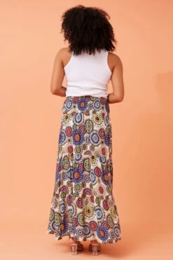 BETTINA ABSTRACT BOHO MAXI SKIRT -Femme Connection Sales b69288b373898ccaebd74f4cd1a65904