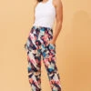 ABSTRACT PRINT HAREM PANTS -Femme Connection Sales b7bd3670faedf03f5fd3fca7374315f1