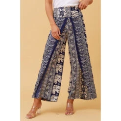 JAZ BOHO WIDE LEG PANTS -Femme Connection Sales b83452c433978572c29e7ddc0acc80d7