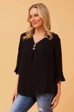 RUE BUTTON DETAIL TOP 26 RUE BUTTON DETAIL TOP -Femme Connection Sales b848e0b73b72d8089e6e5c758f615da6