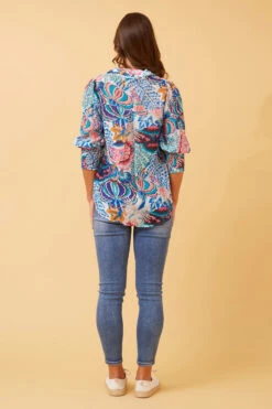 ISHLA FLORAL BOHO SHIRT -Femme Connection Sales b8c65c49d61d2e1cc6497827b62d3fbe